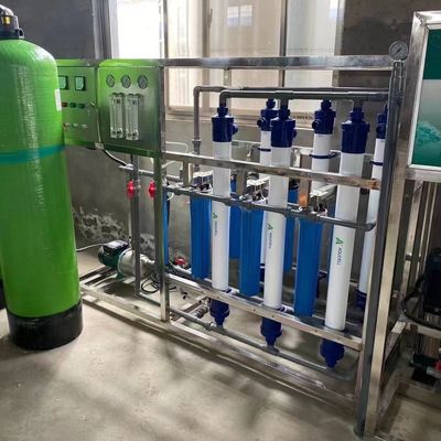 二手双机水处理 一套处理量一吨含超滤双机水处理 9成新1到3年